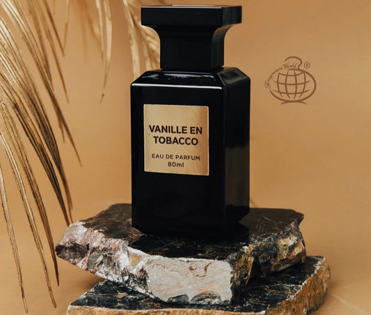 Vanille en Tobacco - Fragrance world - Eau de parfum 80 ml